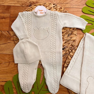  Saída de Maternidade Colors - Ted - Areia